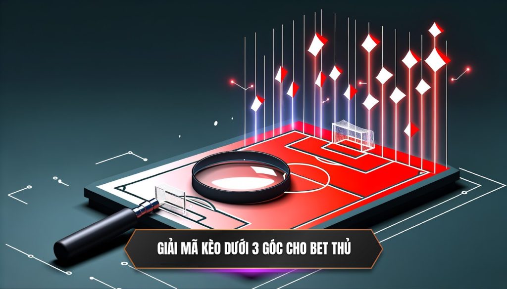 Giải mã kèo dưới 3 góc cho bet thủ